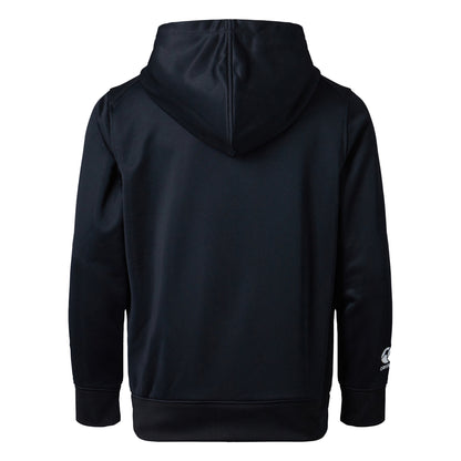 Black - Back - Canterbury Childrens-Kids Club Lightweight Drawstring Hoodie