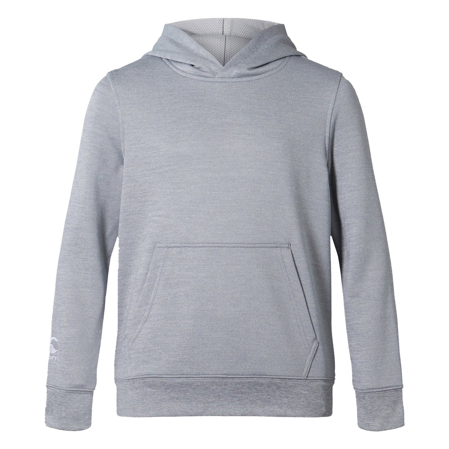 Classic Marl - Front - Canterbury Childrens-Kids Club Lightweight Drawstring Hoodie