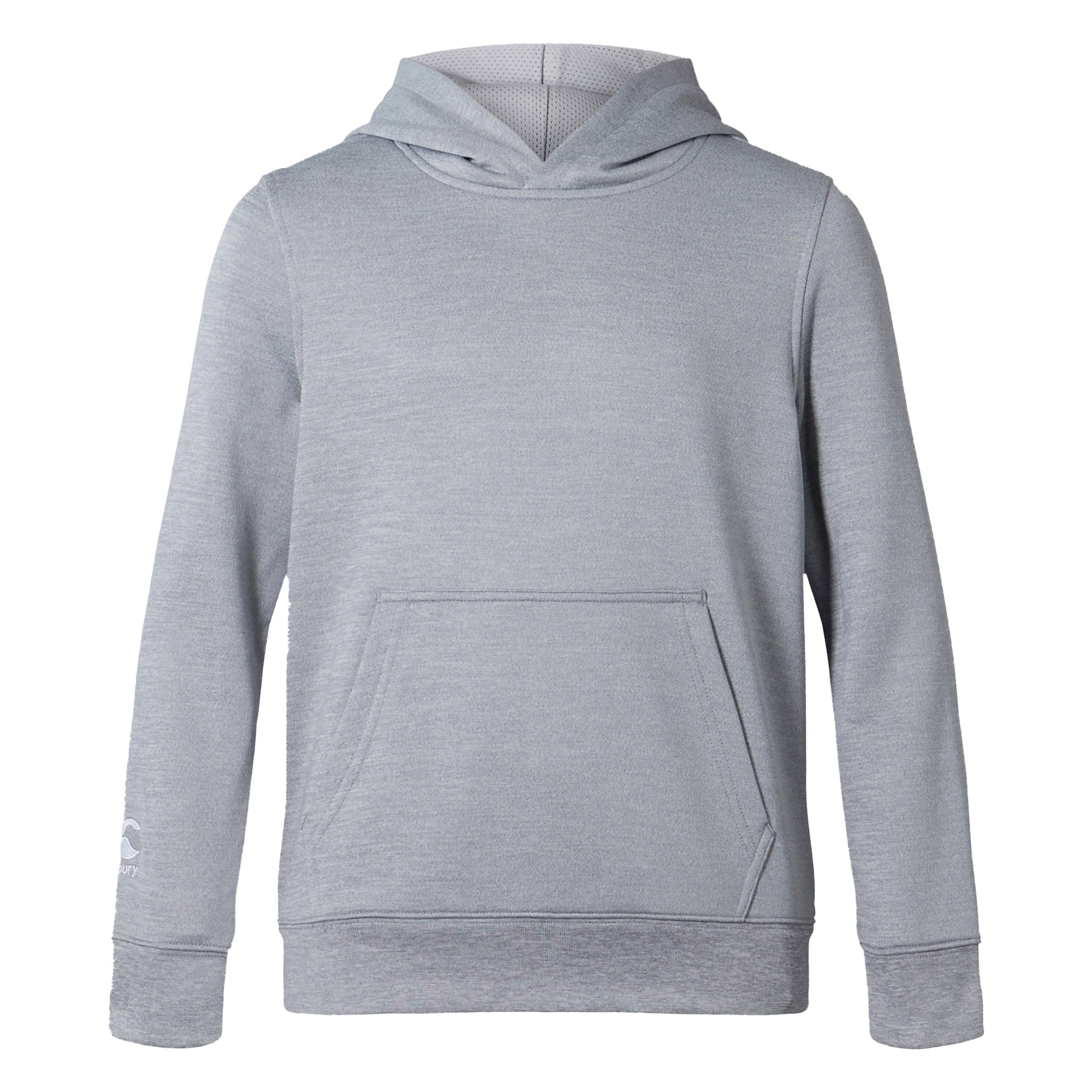 Classic Marl - Front - Canterbury Childrens-Kids Club Lightweight Drawstring Hoodie