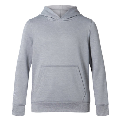 Classic Marl - Front - Canterbury Childrens-Kids Club Lightweight Drawstring Hoodie