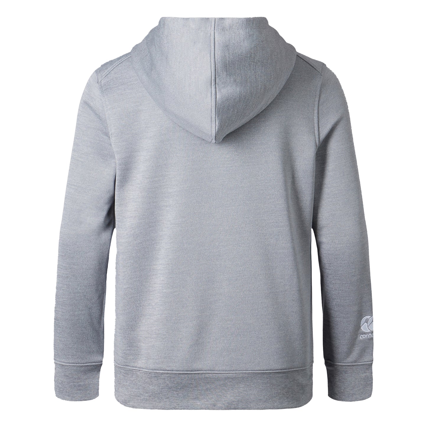 Classic Marl - Back - Canterbury Childrens-Kids Club Lightweight Drawstring Hoodie