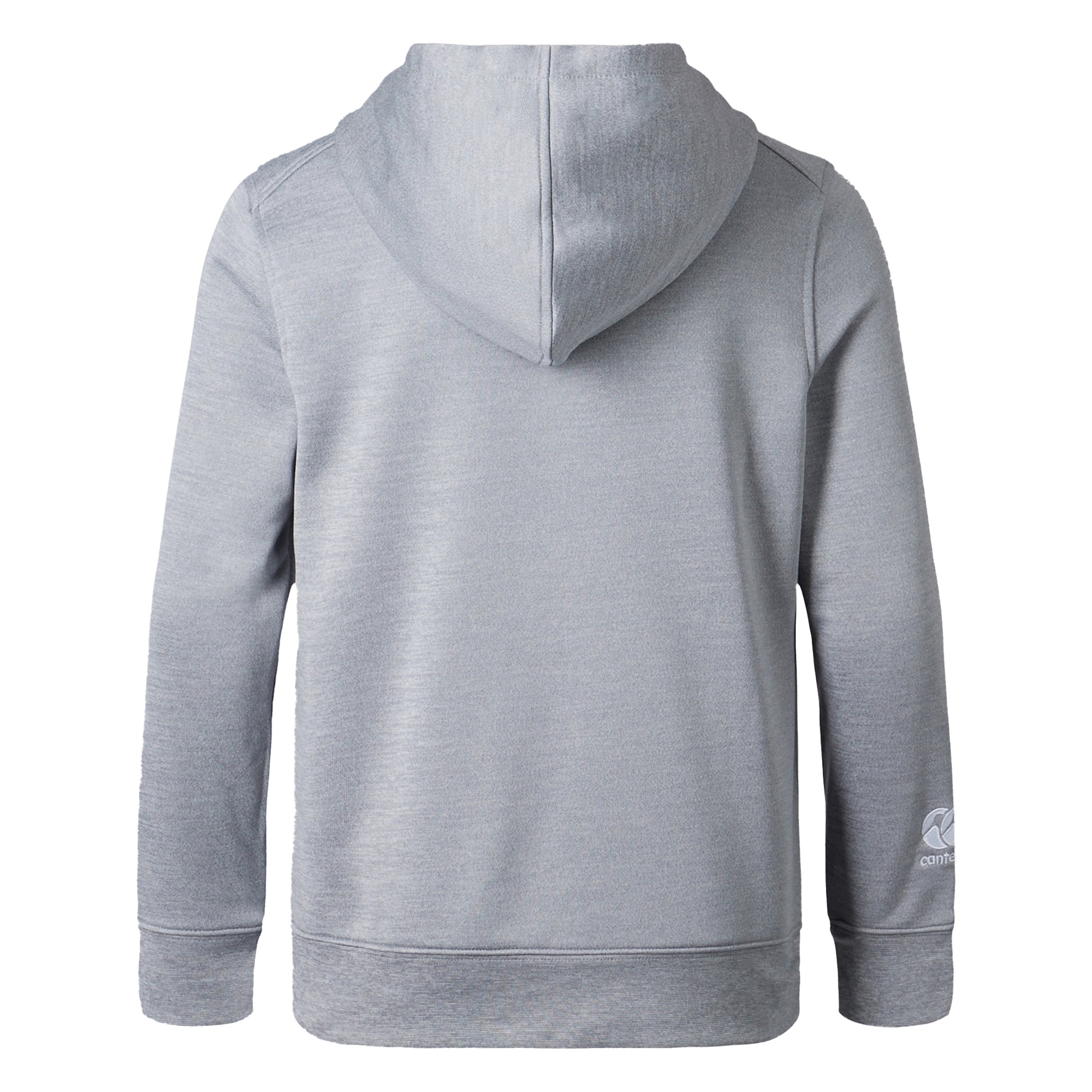 Classic Marl - Back - Canterbury Childrens-Kids Club Lightweight Drawstring Hoodie