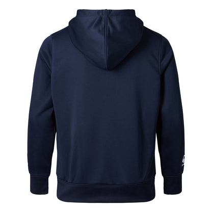 Navy - Back - Canterbury Childrens-Kids Club Lightweight Drawstring Hoodie