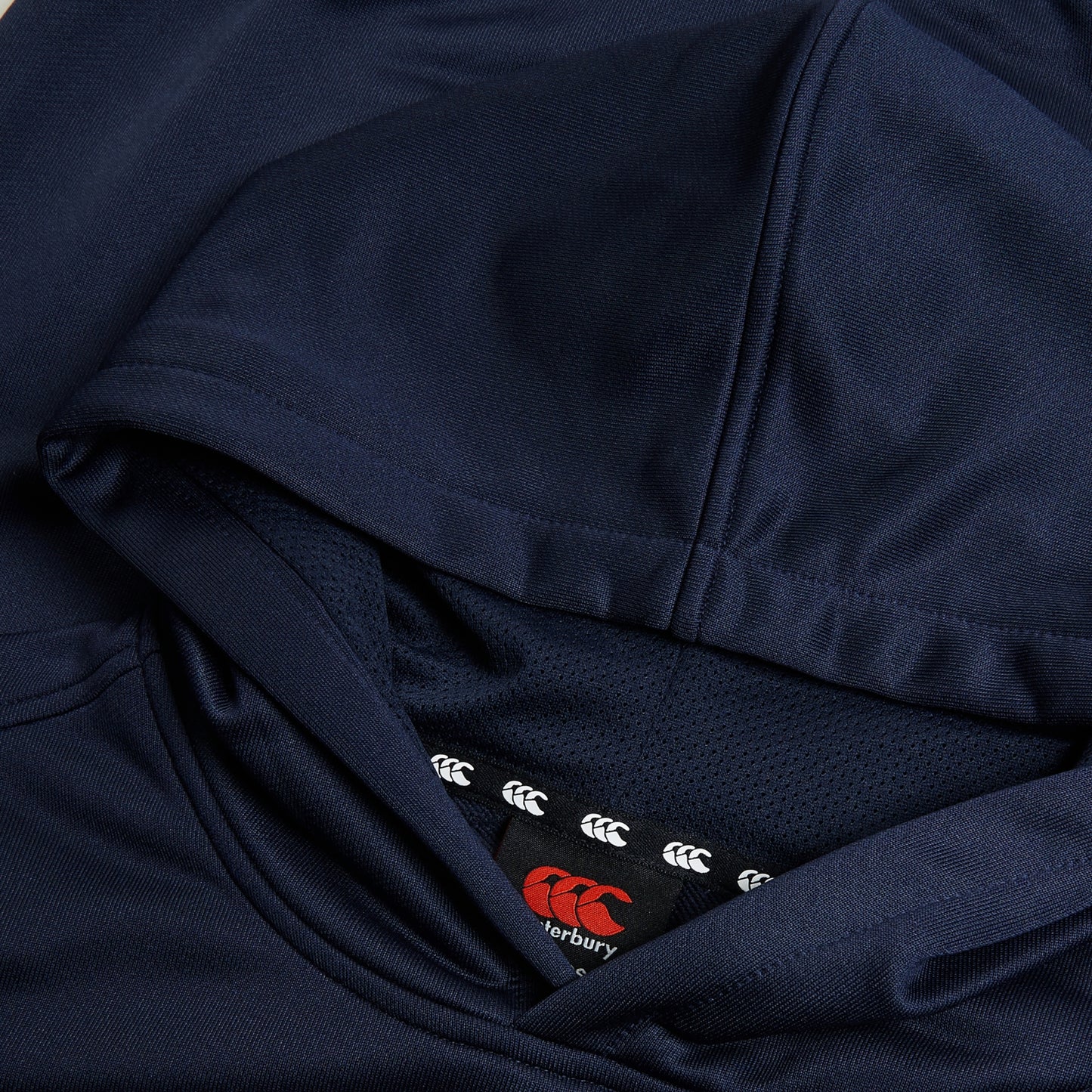 Navy - Side - Canterbury Childrens-Kids Club Lightweight Drawstring Hoodie