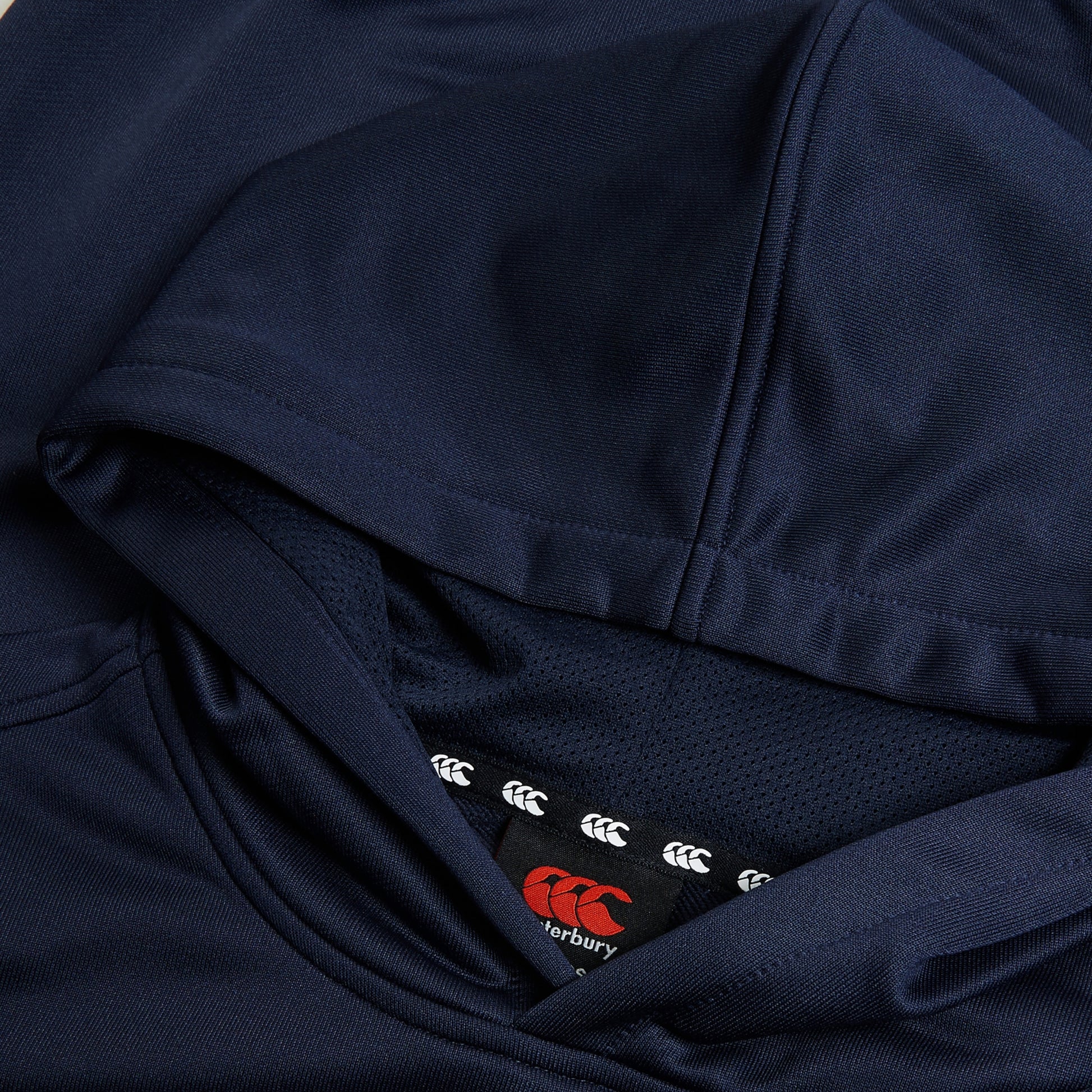 Navy - Side - Canterbury Childrens-Kids Club Lightweight Drawstring Hoodie
