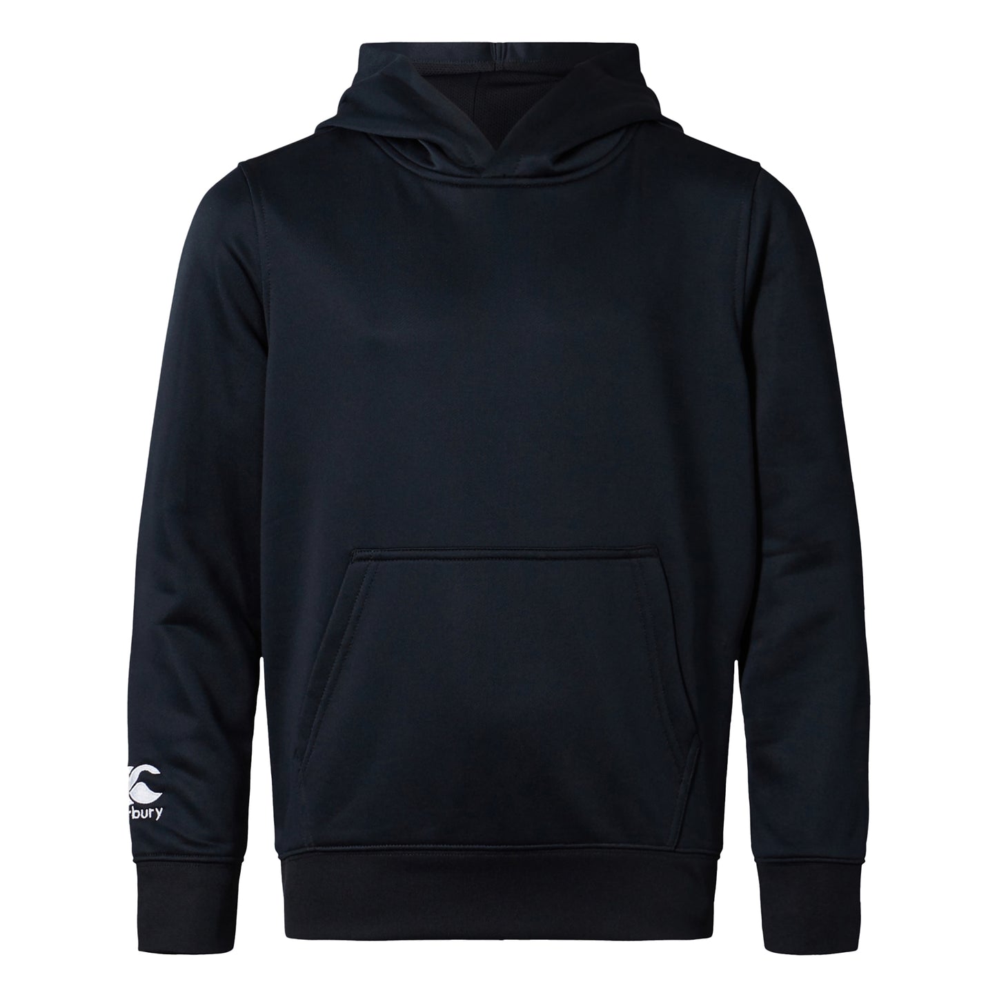 Black - Front - Canterbury Childrens-Kids Club Lightweight Drawstring Hoodie