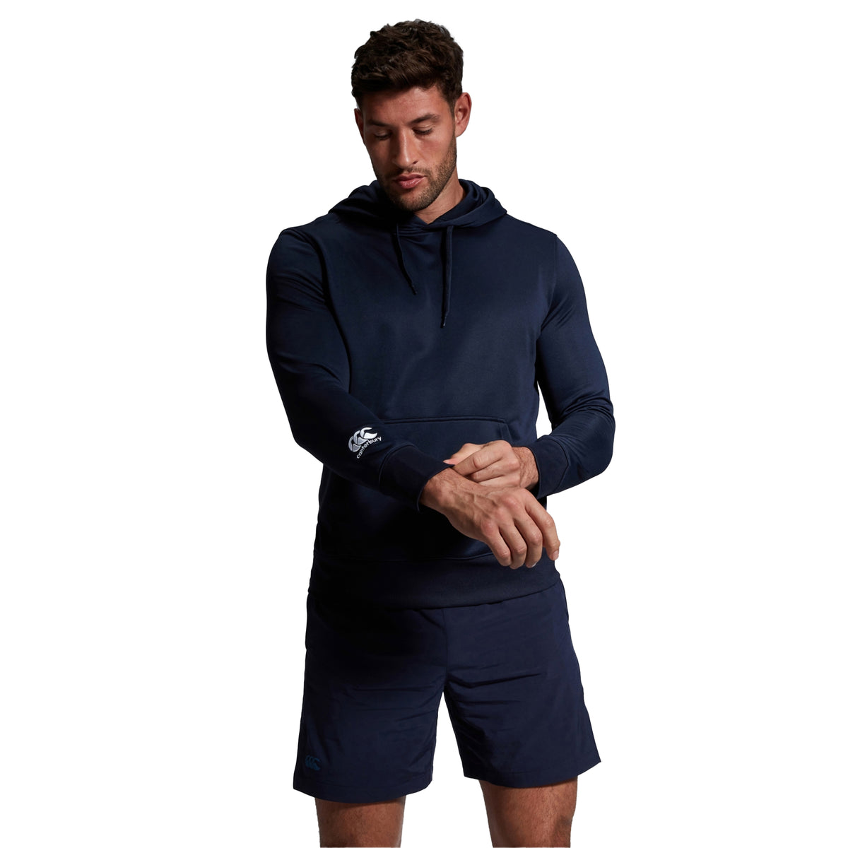 Navy - Side - Canterbury Mens Club Lightweight Hoodie