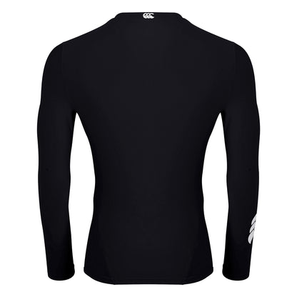 Black - Back - Canterbury Mens Thermoreg Long-Sleeved Top