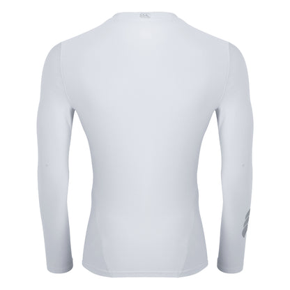 White - Back - Canterbury Mens Thermoreg Long-Sleeved Top
