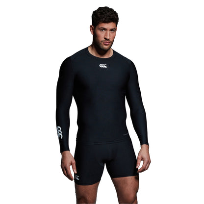 Black - Lifestyle - Canterbury Mens Thermoreg Long-Sleeved Top