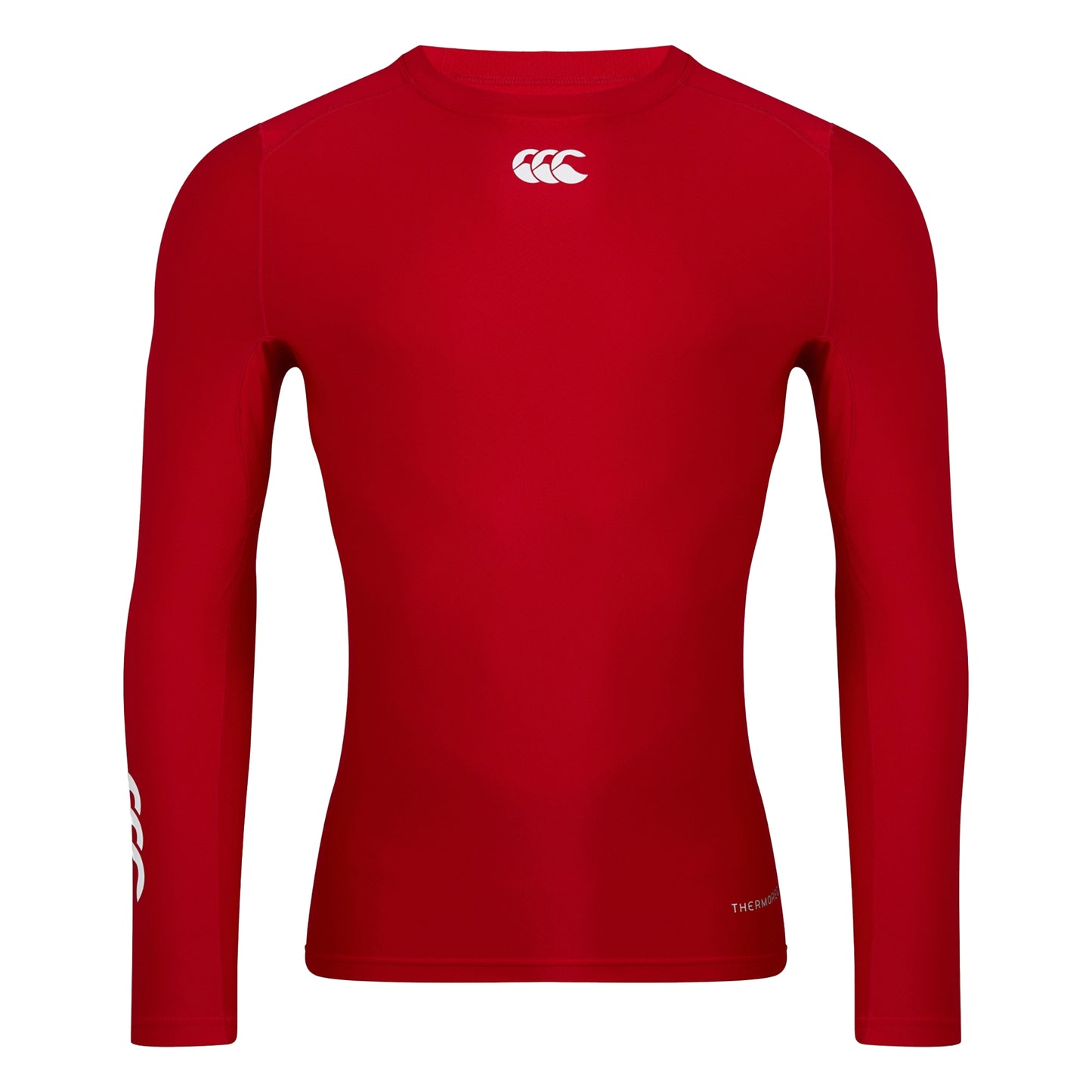 Flag Red - Front - Canterbury Mens Thermoreg Long-Sleeved Top