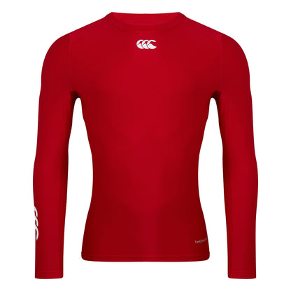 Flag Red - Front - Canterbury Mens Thermoreg Long-Sleeved Top