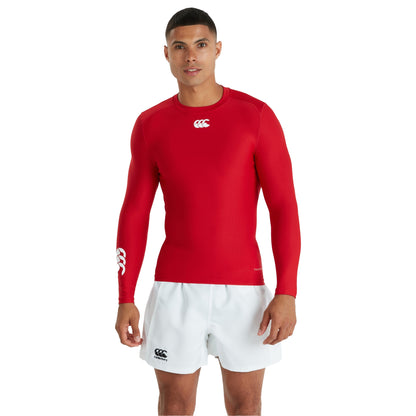 Flag Red - Side - Canterbury Mens Thermoreg Long-Sleeved Top