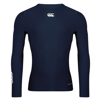 Navy - Front - Canterbury Mens Thermoreg Long-Sleeved Top