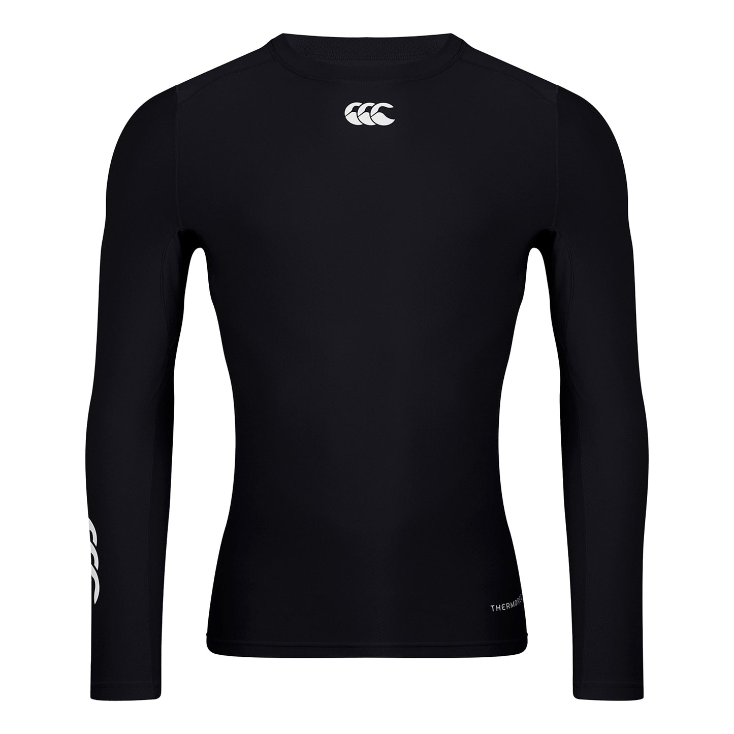 Black - Front - Canterbury Mens Thermoreg Long-Sleeved Top