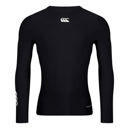Black - Front - Canterbury Mens Thermoreg Long-Sleeved Top