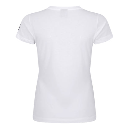 White - Back - Canterbury Womens-Ladies Club Plain T-Shirt
