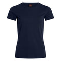 Navy - Front - Canterbury Womens-Ladies Club Plain T-Shirt