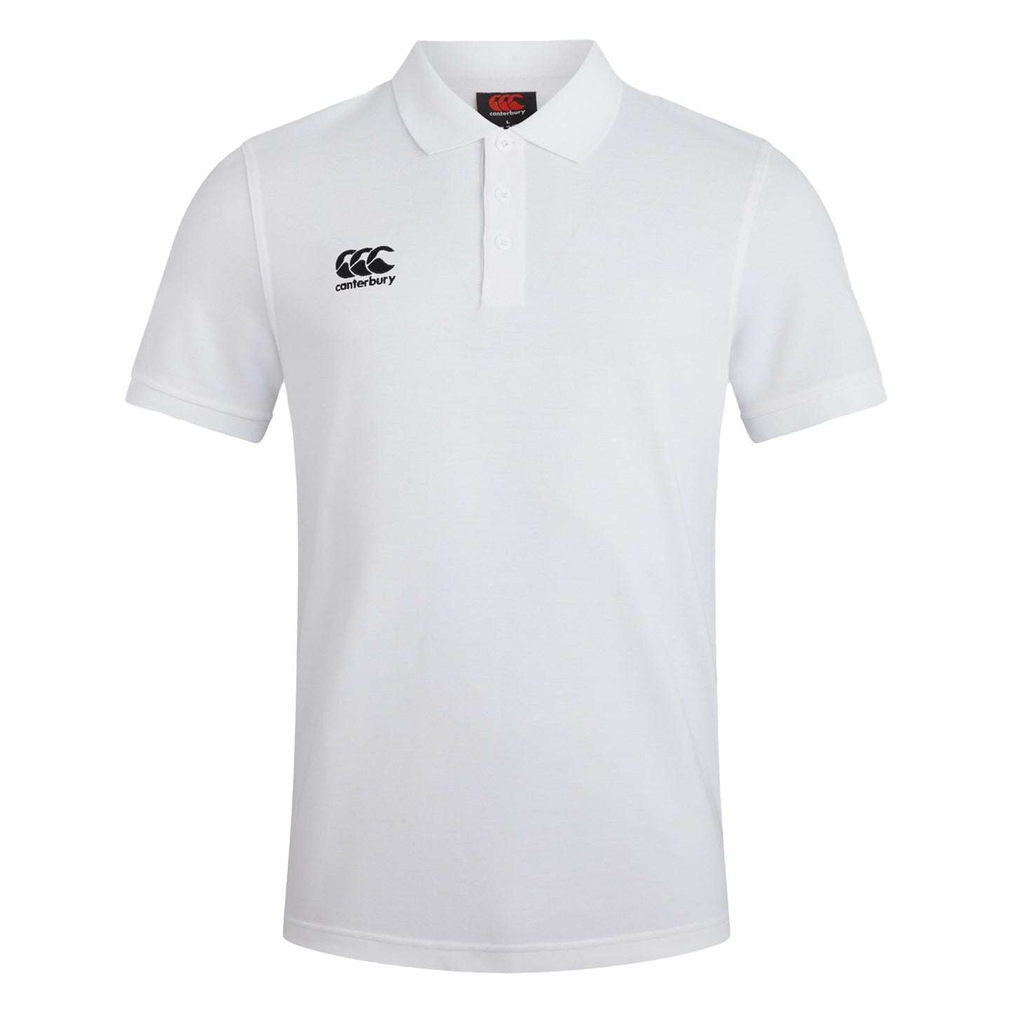White - Front - Canterbury Mens Waimak Polo Shirt