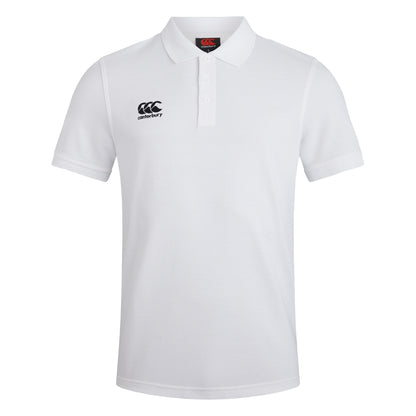White - Front - Canterbury Mens Waimak Polo Shirt