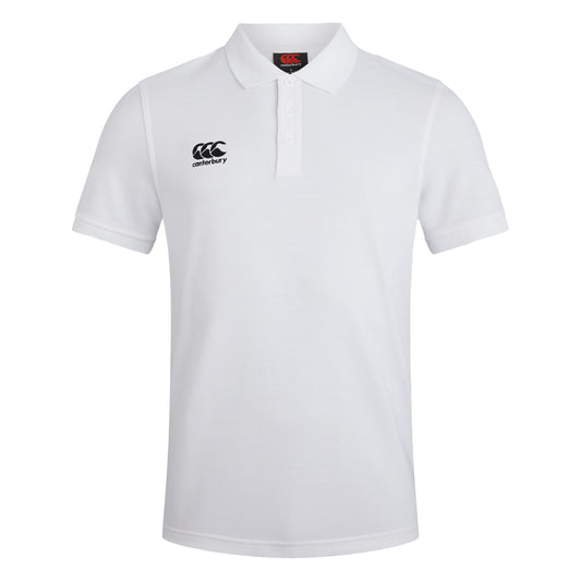 White - Front - Canterbury Mens Waimak Polo Shirt