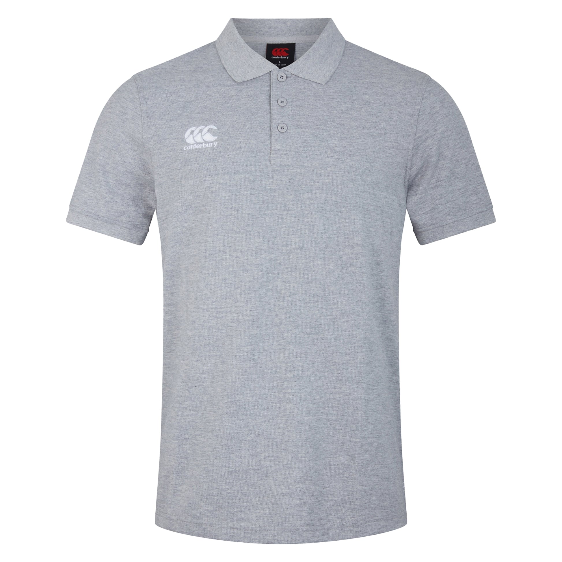 Classic Marl - Front - Canterbury Mens Waimak Polo Shirt