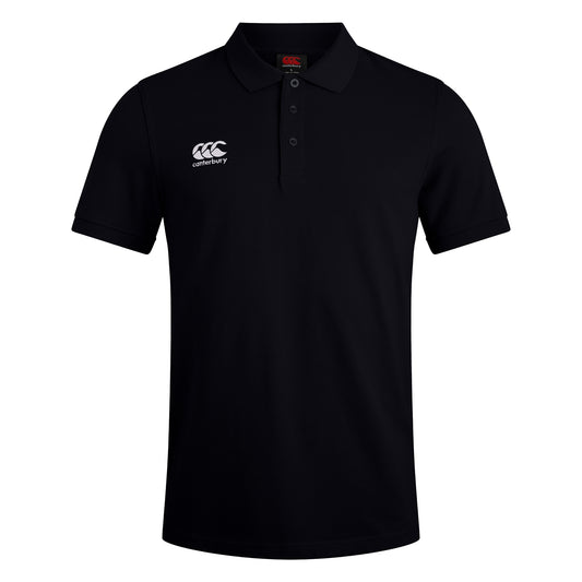 Black - Front - Canterbury Mens Waimak Polo Shirt