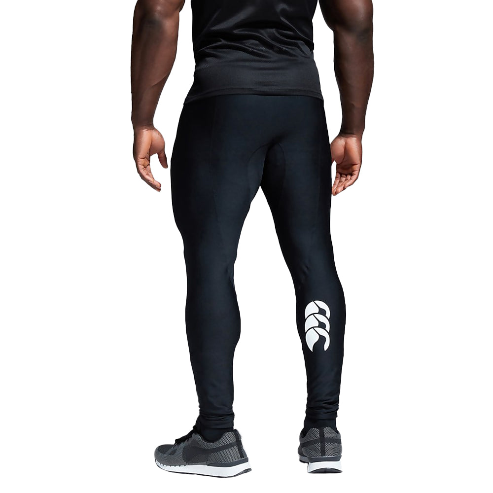 Black - Back - Canterbury Mens Thermoreg Base Layer Leggings
