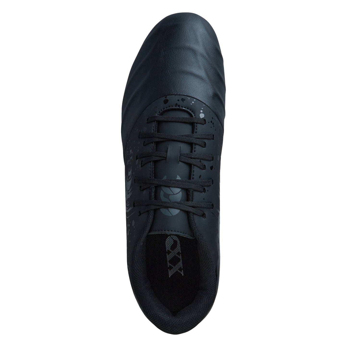 Black-Silver Metallic - Side - Canterbury Unisex Adult Phoenix Genesis Team Soft Ground Rugby Boots