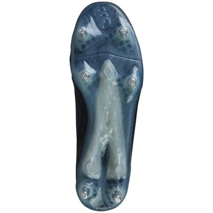 Black-Silver Metallic - Back - Canterbury Mens Phoenix Genesis Elite Soft Ground Rugby Boots