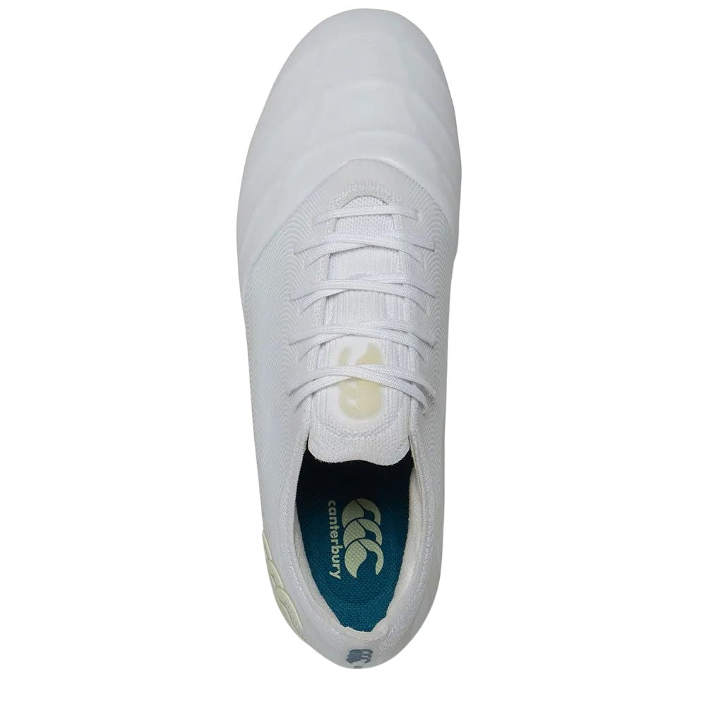 White-Yellow - Lifestyle - Canterbury Mens Phoenix Genesis Elite Soft Ground Rugby Boots