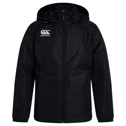 Black - Front - Canterbury Childrens-Kids Club Vaposhield Stadium Jacket