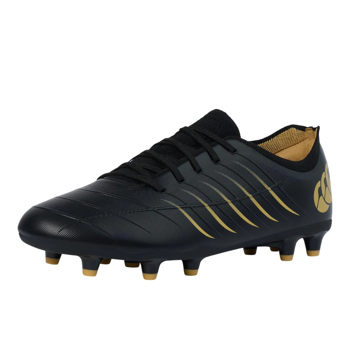 Black - Front - Canterbury Mens Phoenix 2.0 Pro Firm Ground Boots