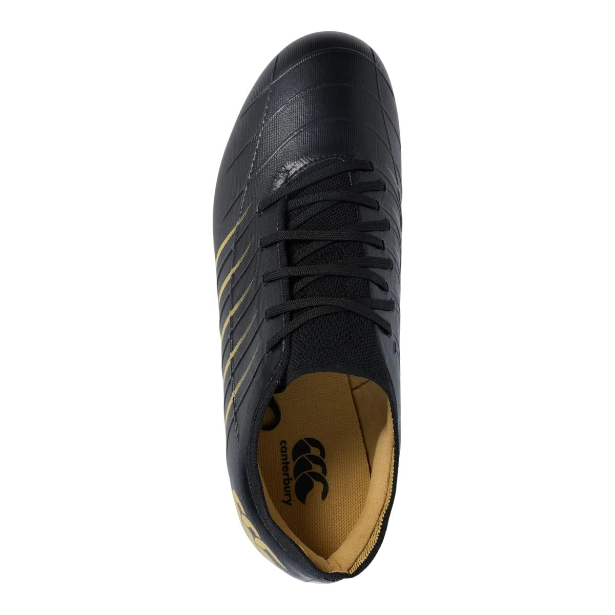 Black - Pack Shot - Canterbury Mens Phoenix 2.0 Pro Firm Ground Boots