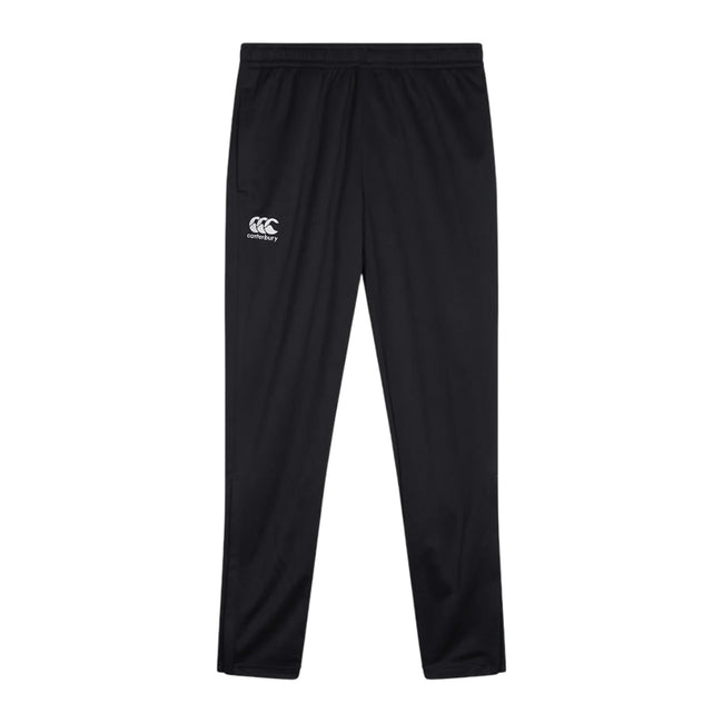 Black - Front - Canterbury Womens-Ladies Stretch Tapered Leg Jogging Bottoms