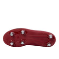 Red Dahlia - Back - Canterbury Childrens-Kids Stampede Ground Break Team Soft Ground Rugby Boots