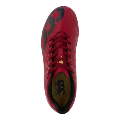 Red Dahlia - Lifestyle - Canterbury Childrens-Kids Stampede Ground Break Team Soft Ground Rugby Boots