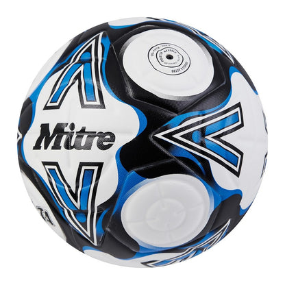 White-Black-Blue - Side - Mitre Delta One 24 Football