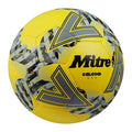 Fluro Yellow-Black-Grey - Back - Mitre Calcio Evo 24 Football