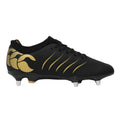 Black - Lifestyle - Canterbury Unisex Adult Phoenix 2.0 Pro Leather Soft Ground Rugby Boots