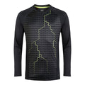 Blue-Graphite - Front - Canterbury Mens Graphic Vapodri Super Light Long-Sleeved Training T-Shirt