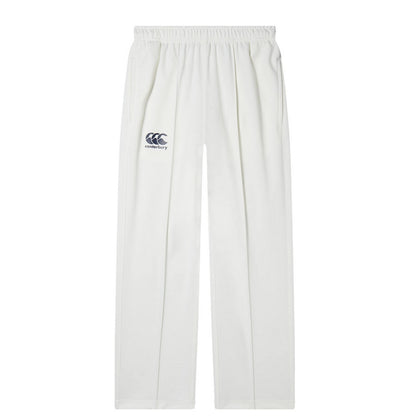 Cream - Front - Canterbury Childrens-Kids Cricket Jogging Bottoms