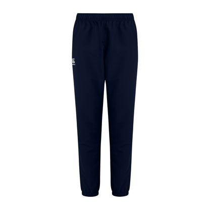 Navy - Front - Canterbury Womens-Ladies Club Plain Cuffed Tapered Jogging Bottoms