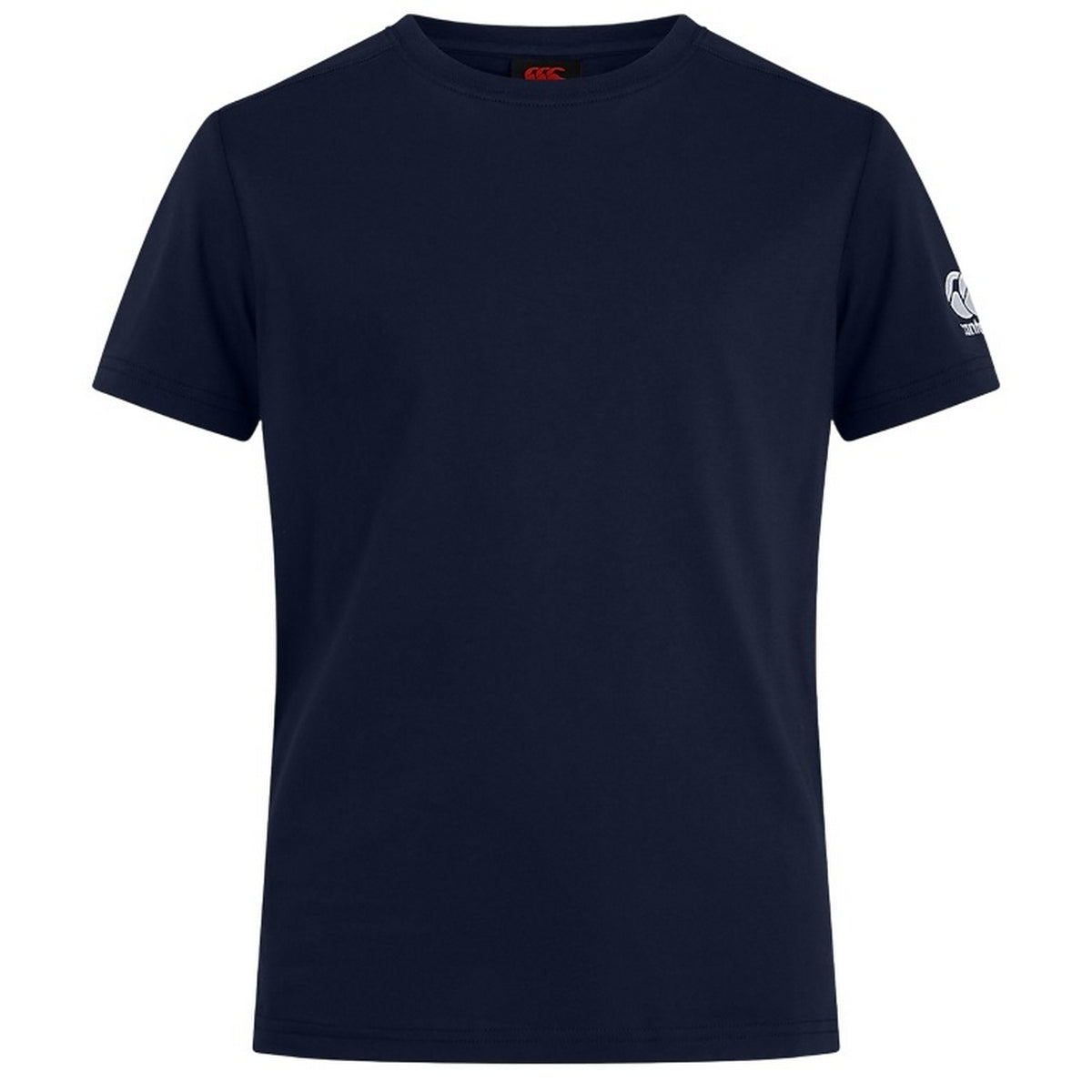 Navy - Front - Canterbury Childrens-Kids Club Plain T-Shirt