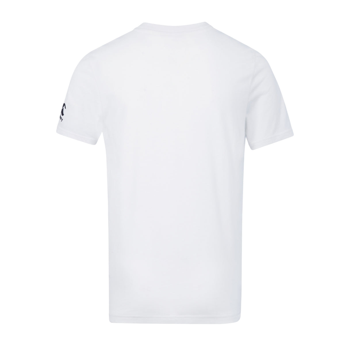White - Back - Canterbury Childrens-Kids Club Plain T-Shirt