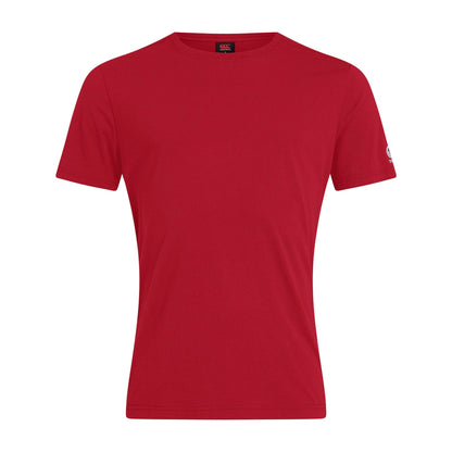Flag Red - Front - Canterbury Childrens-Kids Club Plain T-Shirt