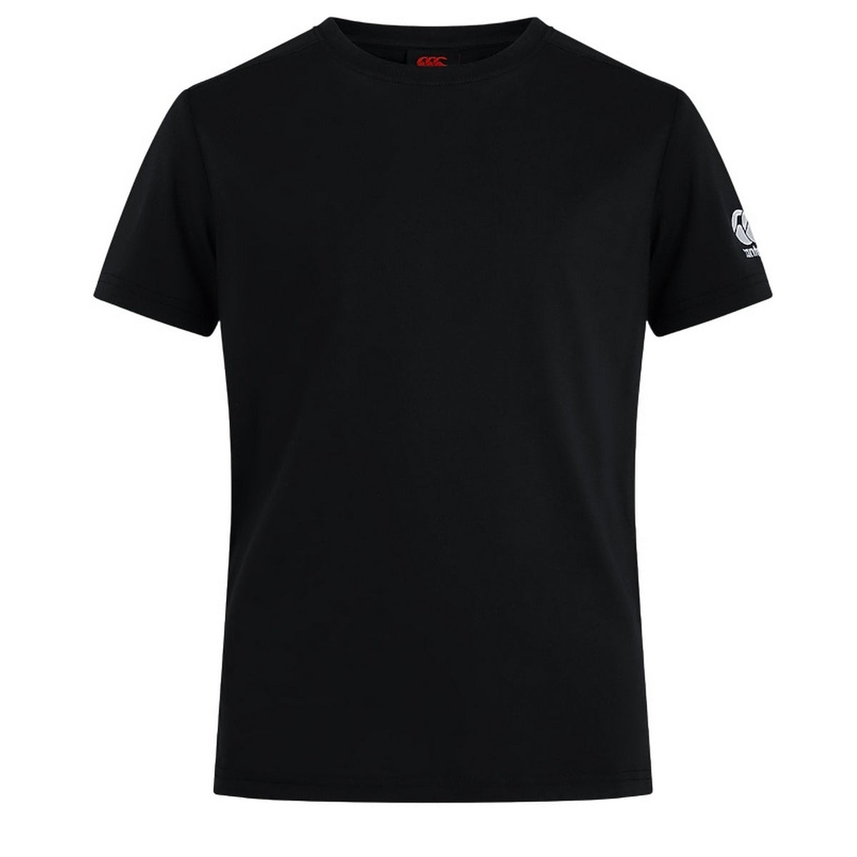 Black - Front - Canterbury Childrens-Kids Club Plain T-Shirt