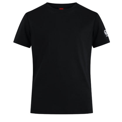 Black - Front - Canterbury Childrens-Kids Club Plain T-Shirt