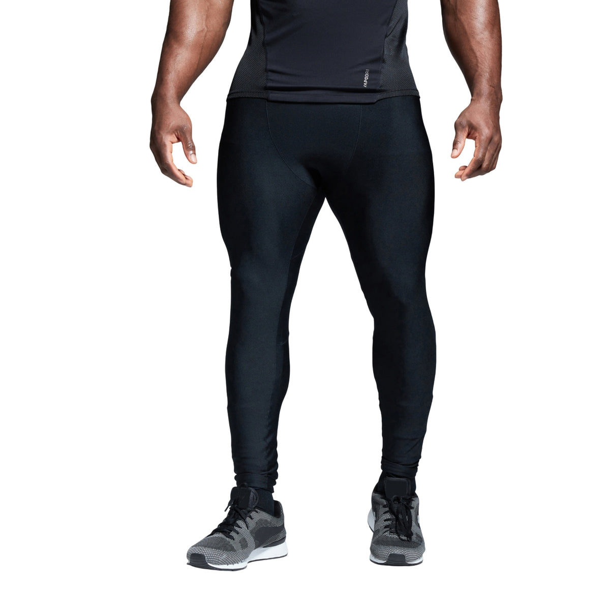 Black - Side - Canterbury Mens Thermoreg Leggings