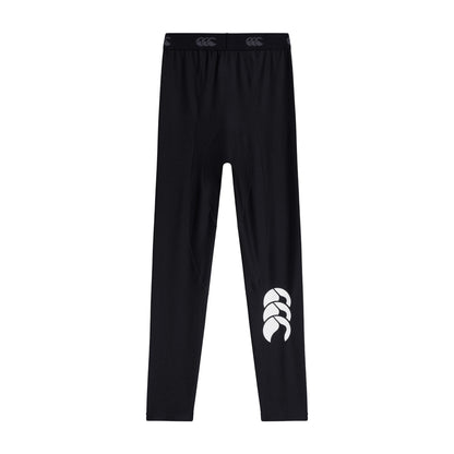 Black - Back - Canterbury Childrens-Kids Thermoreg Leggings